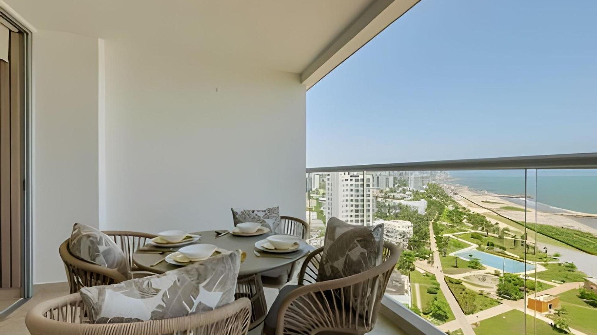 Nueva, Lujosa Y Exclusiva Vista Al Mar Apartamento Cartagena